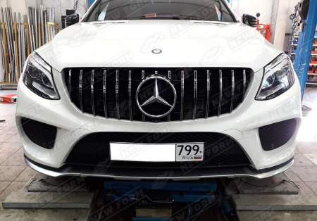 Mercedes-Benz GLE-Klasse C292 2015 - 2019 Решетка радиатора AMG GT хром