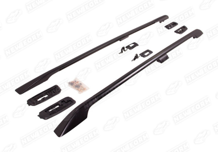 Toyota Land Cruiser LC 200 2007 - 2012 Рейлинги черные