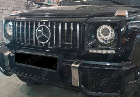 Решетка радиатора AMG GT хром Mercedes G-class W463