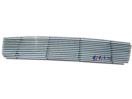 Ford Explorer (06-) верхняя накладка на решетку радиатора из нержавеющей стали, горизонтальный дизайн.