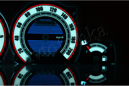 Ford Transit светодиодные шкалы (циферблаты) на панель приборов