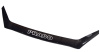 Дефлектор капота темный с надписью Toyota Land Cruiser Prado 120 2002-2008