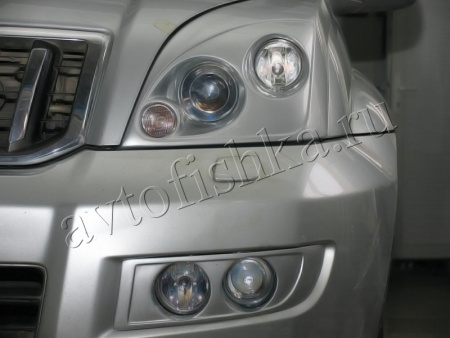 Toyota Land Cruiser Prado 120 (02-09) корпусы модульных противотуманных фар
