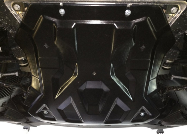 BMW X5 (13–) Защита картера + КПП, из 2-х частей, композит 8 мм (V-3,5, 4,0, 5,0, 3,0TD)