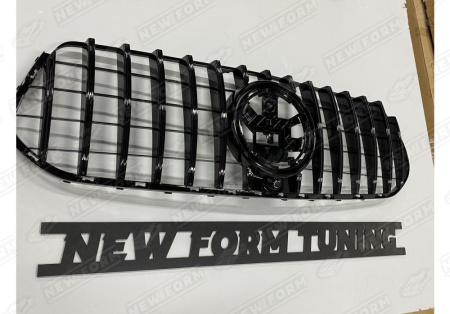 Mercedes-Benz GLE-Klasse C167 2019 - 2023 Решетка радиатора AMG GT черная в AMG пакете