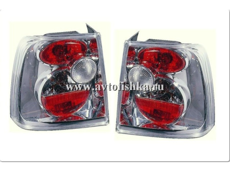 Volkswagen Passat B5 (97-00) 4 дв. седан фонари задние хромированные, дизайн Toyota Altezza, комплект 2 шт.