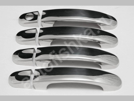 Volkswagen Touran (2003-2009) накладки на ручки дверей из нержавеющей стали, 4 шт.