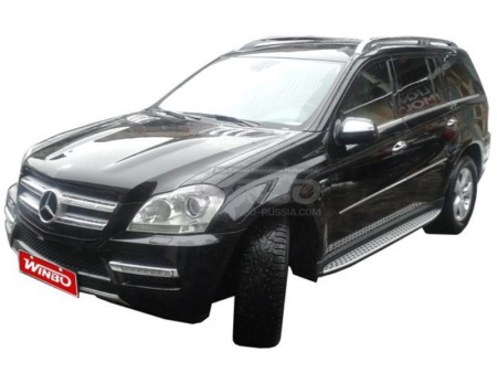 Mercedes-Benz GL Class X164 (2006-2012) подножки боковые в стиле Оригинал