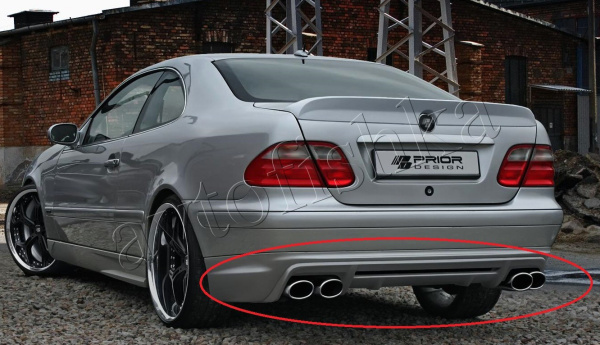 Обвес Prior Design на Mercedes СLK Klasse W208