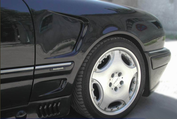 Пластиковые крылья Lorinser на E Class W210 (99-03) рестайлинг