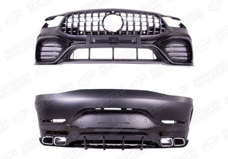 Mercedes-Benz AMG GT C190 рестайлинг 2017-н.в. Обвес 6.3 AMG с решеткой радиатора