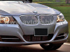 BMW 3 E90 09- решетка радиатора хромированная, сетка из полированной нержавеющей стали, вставки 2 шт.
