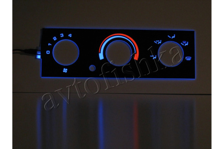 Honda Civic (95-00) 5D светодиодные шкалы (циферблаты) на климат