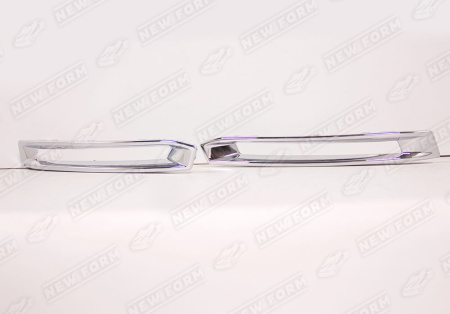 Mercedes-Benz GL-Klasse X166 2012 - 2016 Диффузор переднего бампера с накладками на ДХО 6.3 AMG