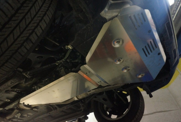 Subaru Forester (13–) Защита картера, алюминий (V-2.0Turbo, АКПП)