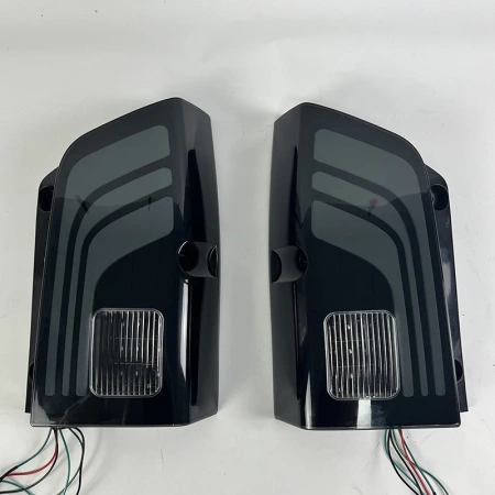 Nissan Pathfinder III (05-) фонари задние светодиодные красно-тонированные, комплект 2 шт.