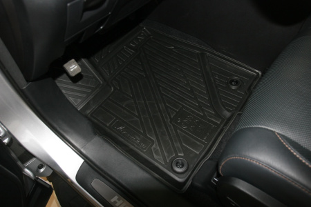 Коврики 3D в салон TOYOTA Highlander, 2014->, 5 шт. (полиуретан)