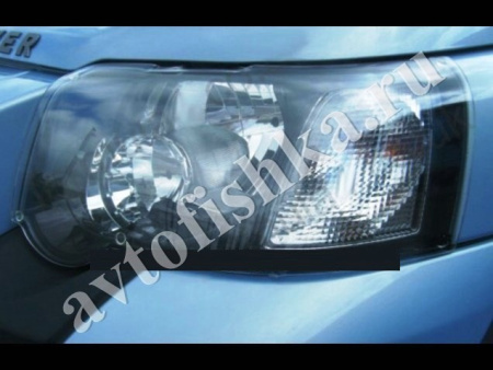 Защита передних фар прозрачная Land Rover Freelander 2004-2006
