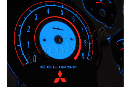 Mitsubishi Eclipse 1G светодиодные шкалы (циферблаты) на панель приборов