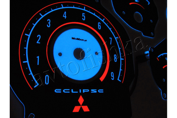 Mitsubishi Eclipse 1G светодиодные шкалы (циферблаты) на панель приборов
