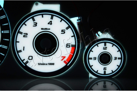 Mercedes W140 S светодиодные шкалы (циферблаты) на панель приборов