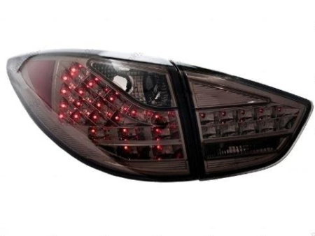 Hyundai Tucson ix35 (2010-) задние светодиодные тонированные фонари, комплект 2 шт.
