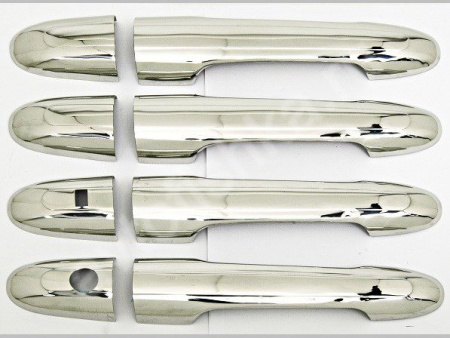 Mercedes Vito W639 (2004-2010) накладки на ручки дверей с чипом из нержавеющей стали, 4 шт.