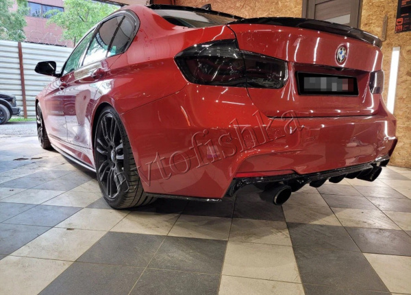 BMW 3 серия (11-16) F30 Диффузор заднего бампера