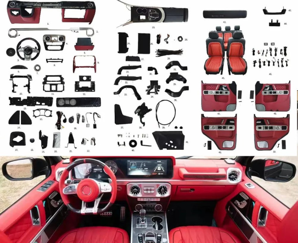 Mercedes-Benz G-Klasse W463 1990 - 2018 Рестайлинг салона в стиль W465