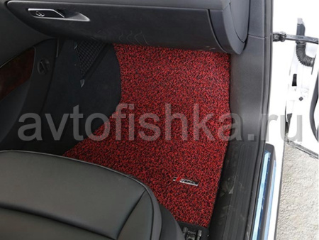 Эмблема BMW из полированного алюминия для ковриков салона - 1 шт., 18х64 мм