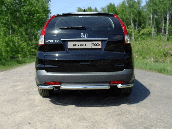 Honda CR-V (12–) Защита задняя (центральная) 60,3 мм