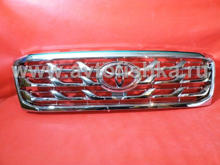 Toyota Land Cruiser 100 (03-07) решетка радиатора хромированная, L дизайн