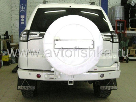 Mitsubishi Pajero Sport, Challenger (09-) фонари задние светодиодные черные, комплект 2 шт.