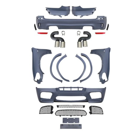 Обвес комплект стиль X5M для тюнинга BMW X5 E70 2010-2013