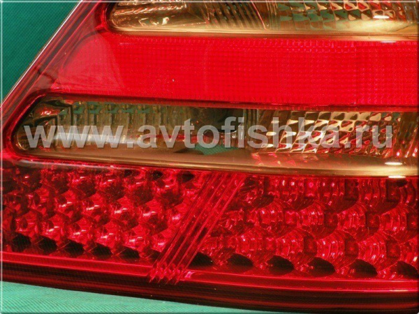 Mercedes-Benz R170 SLK (98-04) фонари задние светодиодные красно-тонированные, комплект 2 шт.