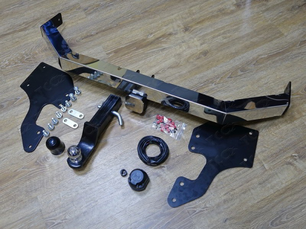 Toyota Hilux (15–) Фаркоп (тягово-сцепное устройство) (оцинкованный)