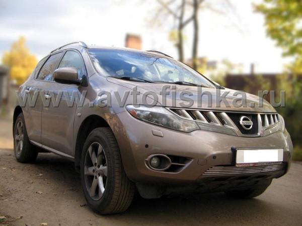 Nissan Murano (08-10) накладка на решетку бампера
