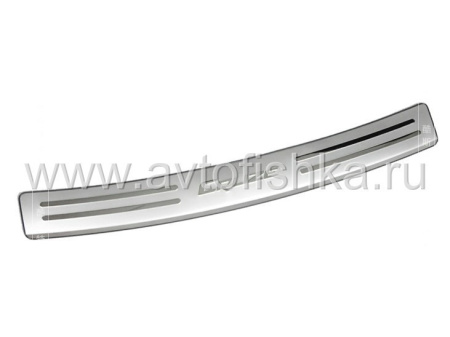 Chevrolet Cruze (08-) накладка заднего бампера верхняя, из нержавеющей стали