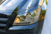 Mercedes GL-Klasse X164 (06-12) реснички (накладки) на передние фары (комплект 2 шт.)