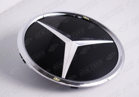 Mercedes-Benz E-Klasse C238 2016 - 2020 Эмблема Mercedes в решетку радиатора стеклянная хром