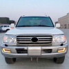 Toyota Land Cruiser 100 фары противотуманные хромированные со светодиодной подсветкой, комплект 2 шт.