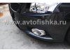 Chevrolet Cruze (08-) хромированные накладки на противотуманные фары, комплект 2 шт.