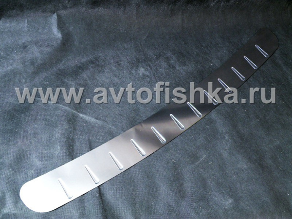 Chevrolet Cruze (08-) накладка на задний бампер с силиконовыми вставками, к-кт 1шт.