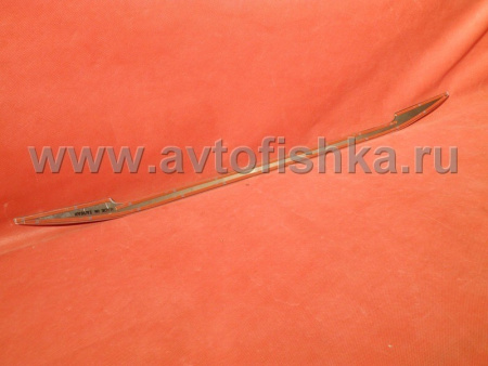 Toyota Land Cruiser Prado 150 (10-) накладка задней двери под номерной знак, нержавеющая сталь