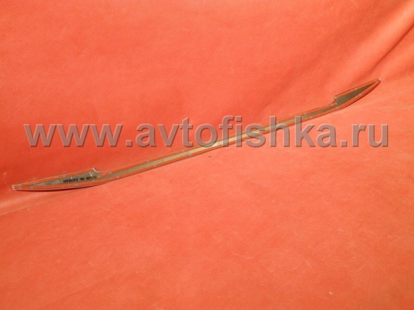 Toyota Land Cruiser Prado 150 (10-) накладка задней двери под номерной знак, нержавеющая сталь