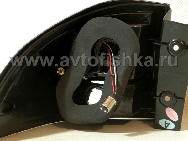 Mitsubishi Pajero Sport, Challenger (09-) задние фонари светодиодные красно-тонированные, комплект 2 шт.