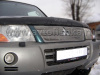 Mitsubishi Pajero 3 (03-06) накладка на решетку радиатора