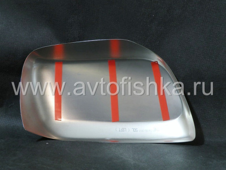 Toyota Land Cruiser 200, Lexus LX570 (08-) накладки на боковые зеркала из нержавеющей стали, комплект 2 шт.