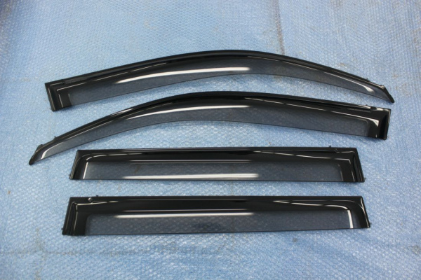 Toyota Land Cruiser Prado 150 (10-) дефлекторы боковых окон, ветровики широкие, комплект 4 шт.