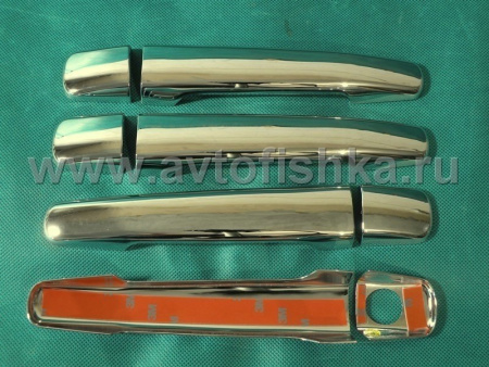 Mercedes-Benz W163 ML (98-05) накладки на ручки дверей хромированные.